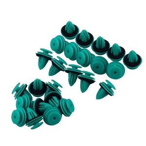50 pièces vert Nylon pince de retenue pour <span class=keywords><strong>Peugeot</strong></span> pare-chocs porte boucle véhicule retenue attache <span class=keywords><strong>Rivet</strong></span> - Product Image 4