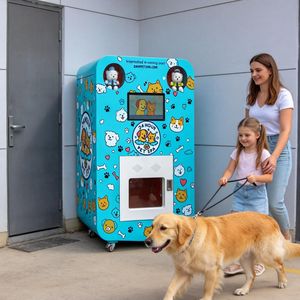 Máquina Inteligente <span class=keywords><strong>de</strong></span> Alta Gama para Bañar Mascotas sin Operador, con Pantalla Táctil, Estación <span class=keywords><strong>de</strong></span> Lavado <span class=keywords><strong>de</strong></span> Perros para Uso Comercial - Product Image 1
