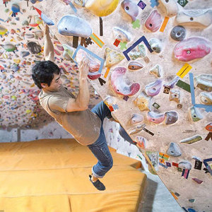 Pokiddo mới đến sân chơi trong nhà thiết bị tảng đá leo tường cho mọi lứa tuổi - Product Image 3