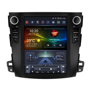 Radio de Coche Android CARUPEZ de 9.7 Pulgadas para Outlander XI 2 05-12, Citroën C-creosser 07-13, <span class=keywords><strong>Peugeot</strong></span> 4007 07-12, Configuración Normal y Alta - Product Image 1