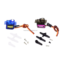 Nouveau servo SG90 MG90S en gros, servo 9G, servo pour hélicoptère 450, servo pour voiture, 180 degrés, 360 degrés