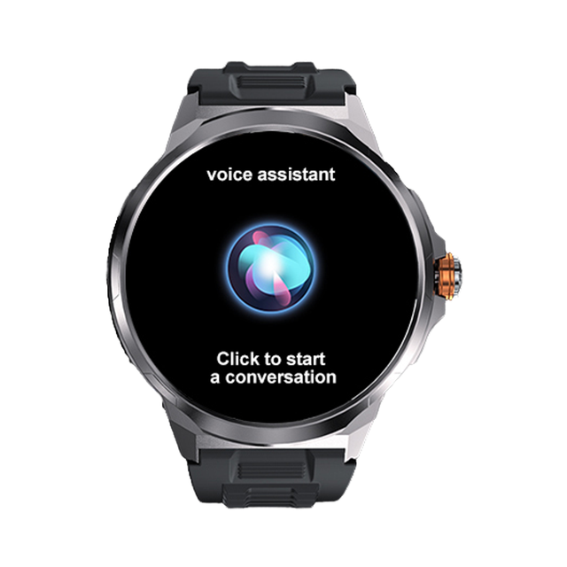Full Touch Digital Smartwatch for Men GPS Tracker Watch AMOLED Display Heart Rate Monitor Alarm Clock Smartwatch Phone for Men