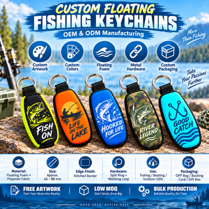 Llavero personalizado de material de buceo para deportes acuáticos, funda de llavero de material de buceo, pieza colgante para llavero OEM ODM - Product Image 4