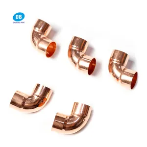 High Quality Copper Press 90 Degree Elbow Plumbing Tube Pipe Fitting