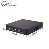 ZOOMWIN Promotion Exceptionnelle PC de Jeu Haute Performance Openciaw Ai avec Processeur Intel Core 12e Génération I3 12100 I5 12400, Affichage HD et DP 4K