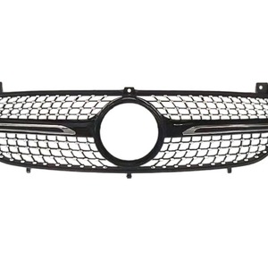 Mercedes-Benz Viano Front Grille 2006-2014 ABS <b>Plastic</b> <b>Mesh</b> Bumper Fascia - Product Image 1
