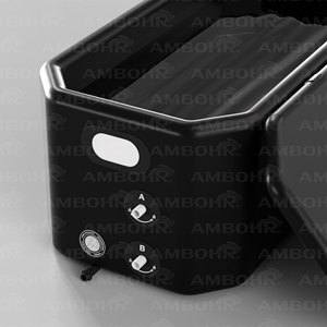 Ambohr nhà máy bán xách tay PVC Bồn tắm bơm hơi với vát cạnh góc Băng bồn tắm lạnh Plunge bồn tắm phục hồi Pod - Product Image 3