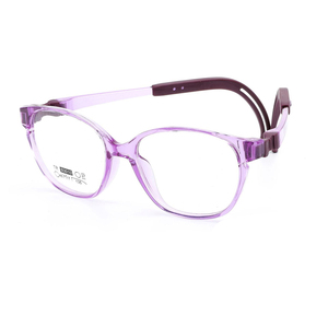 <span class=keywords><strong>Gafas</strong></span> con montura óptica TR90 al por mayor <span class=keywords><strong>para</strong></span> <span class=keywords><strong>adolescentes</strong></span> y niños, logotipo personalizado, color sólido, doble color, ovalado, estilo clásico, modelo 93010 - Product Image 3