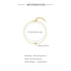 Nouveaux Bracelets Ajustables Cœur et Étoile à Quatre Branches en Zircon Tendance 2024 - Product Image 6