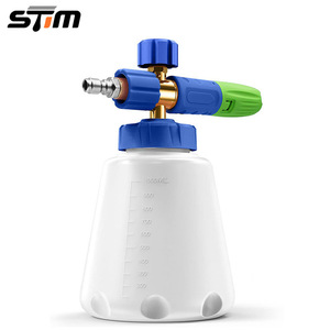 Stim Foam <b>Sprayer</b> 1000Ml Manual High <b>Pressure</b> Car Wash Pa Pot Blue Green - Product Image 1