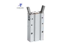 กริปเปอร์เชิงมุมนิวเมติกซีรีส์ MHY2 | กริปเปอร์อากาศ2นิ้วทำหน้าที่สองชั้น | กระบอกกรามเชิงมุมขนาดกะทัดรัด180 ° - Product Image 2