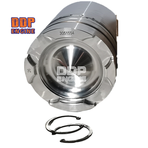 Kit de piston de moteur diesel pour machines de construction 3801876 3051554 avec segments de piston pour Cummins NT855 NTA855 - Product Image 1