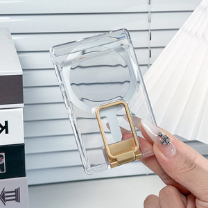Transparente duro PC magnético teléfono celular cartera titular ranura magnética tarjeta bolsa de bolsillo <span class=keywords><strong>para</strong></span> Iphone 17 16 15 14 13 12 - Product Image 4