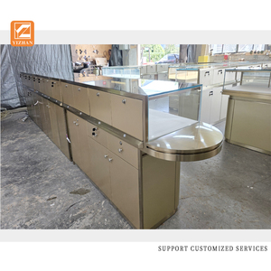Escaparate <span class=keywords><strong>de</strong></span> joyería <span class=keywords><strong>de</strong></span> madera y vidrio duradero y elegante para exposiciones <span class=keywords><strong>de</strong></span> centros comerciales y exhibiciones <span class=keywords><strong>de</strong></span> tiendas - Product Image 3