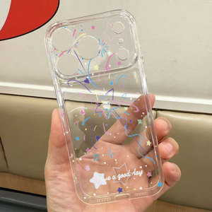 เคสโทรศัพท์ลายดอกไม้ไฟและดวงดาว สำหรับ iPhone 16/ 15 Plus / 17 Pro Max  งานศิลปะ 14  แบบปรับแต่งได้ 13  กันกระแทก - Product Image 6