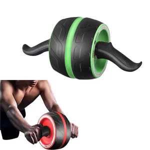 Rodillo de potencia abdominal resistente al desgaste para entrenamiento muscular para ejercicio de gimnasio con almohadilla gratis