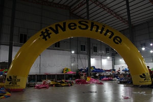 Inflatable We Shine Arch for Advertising Events - Product Image 2