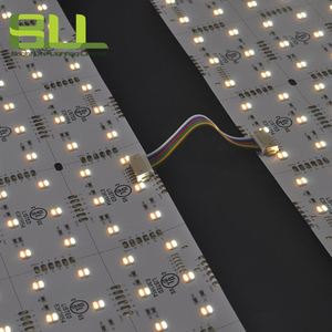 RGBWW SMD5050 Flexible LED Sheet <b>Light</b> Strings 1ft 2ft 24V Copper Body Cuttable IP20 Back <b>Light</b> App Control for Stone Countertop - Product Image 2