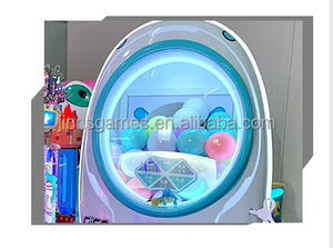 Máquina expendedora de entretenimiento de autoservicio con código QR, operada con monedas, tipo cápsula espacial, con lotería de cajas sorpresa y juegos de 1 año - Product Image 5