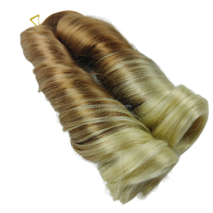 <span class=keywords><strong>Cheveux</strong></span> synthétiques bouclés de haute qualité de 12 pouces, 150g, style français, pour tresses au crochet, ondulations lâches, pour femmes - Product Image 6