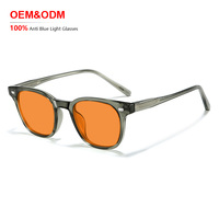 Gafas con Filtro de Luz Azul, Bloqueador de Luz Azul, OEM, Lentes Naranjas, Lentes Rojas