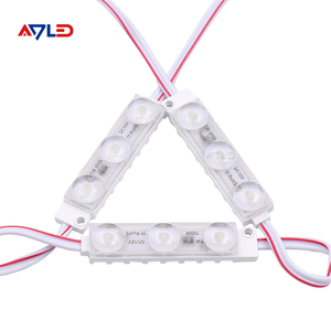 Module LED haute efficacité 3LED DC 24V 7000K Blanc 1W IP68 Étanche Puces SMD 2835 Garantie 5 ans pour la publicité extérieure - Product Image 1