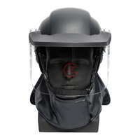 Casque de protection haute résistance avec protection du cou pour la sécurité en extérieur