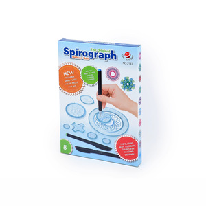 Set di Righelli Spirograph con Fiori per Bambini, Modelli Magici per Disegno Artistico, Cancelleria per Pittura Creativa - Product Image 5