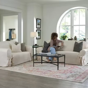 Commercio all'ingrosso di lusso Look di lino 1 sedile divano fodera su misura per mobili protettore <span class=keywords><strong>con</strong></span> bracciolo copertura per divano e sedia - Product Image 1