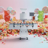Mesin Penghitung Tablet Permen Gummy Elektronik 8 Saluran Berkualitas Tinggi Dengan Fungsi Penutup dan Pelabelan