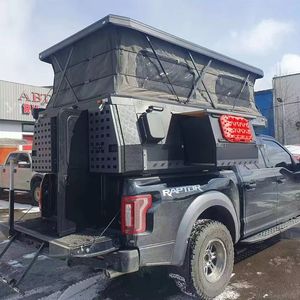 Canyossoar Remolque de Viaje de Aluminio de Alta Calidad 2025, Estilo Moderno, para Camioneta, con Techo Eléctrico Elevable, para 8 Personas, 650 kg - Product Image 4