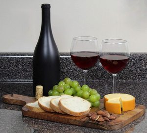 Chai Rượu Vang Đen 750Ml W/Corks Chai Rượu Thủy Tinh Tráng Mờ Màu Đen Nhiều Kích Cỡ Khác Nhau Để Trang Trí Và Rượu Tự Chế - Product Image 4