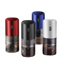 Molinillo Eléctrico Portátil Profesional USB Mini, de Plástico y Acero Inoxidable, con Control Táctil, para Especias, Sal, Pimienta, Espresso, Uso Doméstico