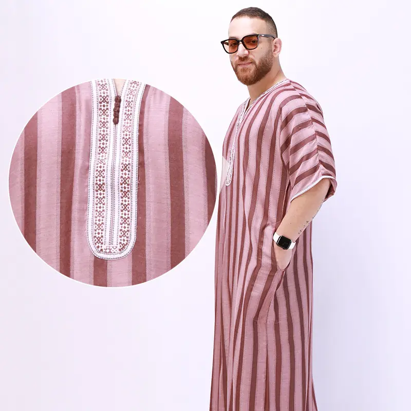 ソマリドバイアバヤアラブイスラム男性トロブトベカフタンイスラム服イスラム教徒のドレス男性プラスサイズの男性服
