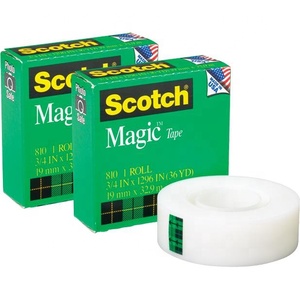 3M 810 Clear Writable Invisible Adhesive <strong>Tape</strong> for Covering Over Transfer Letters - Product Image 1