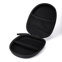 Étui pour casque audio EVA grande capacité, résistant aux chocs, étanche, coque rigide, sac de rangement pour câble de casque, chargeur, pochette