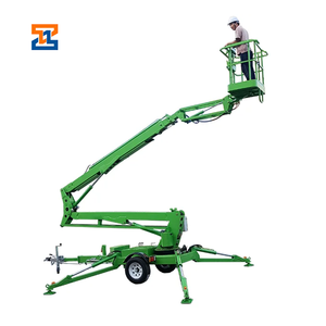Plate-forme mobile de bonne qualité de 18m 20m 22m, élévateur monté sur remorque électrique - Product Image 2