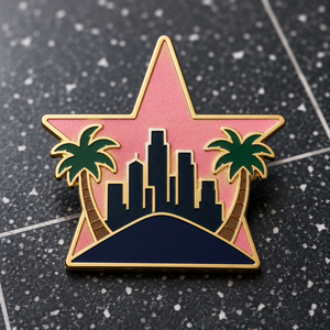 Pin <span class=keywords><strong>de</strong></span> solapa <span class=keywords><strong>de</strong></span> metal clásico personalizado al por mayor, insignia del Walk of Fame <span class=keywords><strong>de</strong></span> Los Ángeles, recuerdo del estado <span class=keywords><strong>de</strong></span> California, Ciudad <span class=keywords><strong>de</strong></span> los Ángeles - Product Image 2