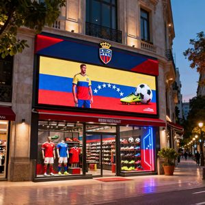 Pantalla Digital de Señalización Exterior P2.9 de 158 Pulgadas (6.56x11.48 pies) para Partidos de Fútbol Venezolanos, Suministros Esenciales para Tiendas - Product Image 2