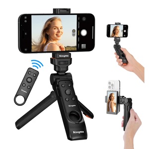 Kingma Có Thể Tháo Rời Bluetoth Vlogging <span class=keywords><strong>Tripod</strong></span> Grip Đối Với <span class=keywords><strong>iPhone</strong></span> Với Ống Kính Zoom Và Máy Ảnh Chức Năng Chuyển Đổi - Product Image 1