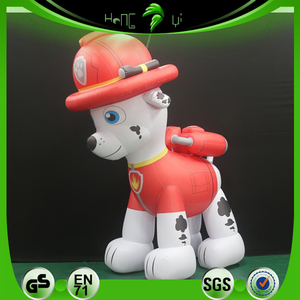 Modèle de chien de dessin animé gonflable Hongyi Toy, ballon personnalisé, modèle de chien <span class=keywords><strong>Marshall</strong></span> gonflable - Product Image 2