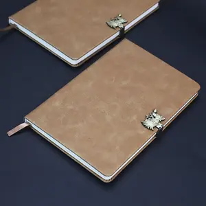 Notebook Kulit Cokelat Mencakup Notebook Anggaran A5