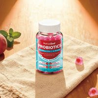 Complément alimentaire Probiotiques Gummies 50 milliards d'UFC Probiotiques biologiques avec multivitamines Améliore la santé digestive