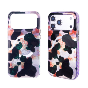 Étui de téléphone <span class=keywords><strong>SMS</strong></span> PA75 en TPU imprimé couleur avec texture tourbillonnante, bande réfléchissante et protection de l'appareil photo pour smartphones - Product Image 5