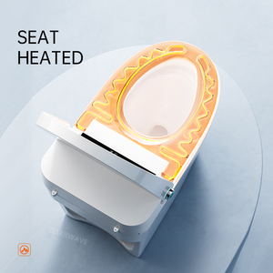 Hot bán nhà vệ sinh thông minh nước nóng ghế dual-tuôn ra tiên tiến điều khiển từ xa selfcleaning vòi phun tự động đỏ bừng vật liệu gốm - Product Image 6