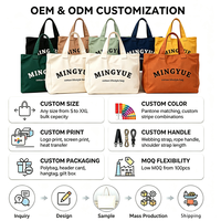 Sac Fourre-Tout en Toile de Coton Réutilisable et Bio avec Logo Personnalisé, Écologique, Fermeture Éclair, Grande Taille, Idéal pour Week-end, Fête, Sport, Femme, Sacs de Courses Imprimés