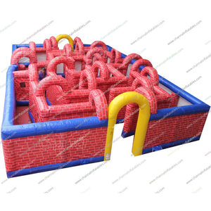 Ballon gonflable en briques labyrinthe 5 en 1 Sports de plein air jouet outils d'hiver fabricants de boules de neige animaux gonflables Boomerang balle volante - Product Image 4