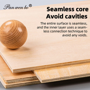Planche de sculpture et d'impression professionnelle en bois de tilleul double face A2/A3/A4/A5, contreplaqué 3 plis - Product Image 3