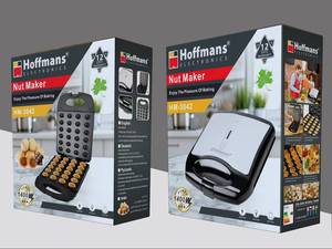 Machine à noix Hoffmans haute puissance 1400W, 220V, électrique, pour gâteaux aux noix et desserts, avec plaques antiadhésives, pour le marché africain - Product Image 4