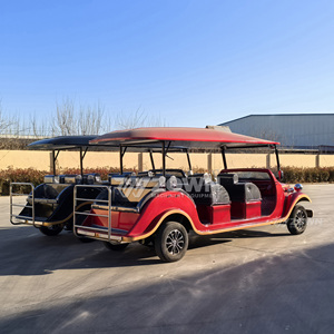 Voiture électrique rétro vintage populaire 2026, couleur personnalisée, voiture touristique classique, batterie au lithium longue portée pour parc d'attractions et mariage - Product Image 4